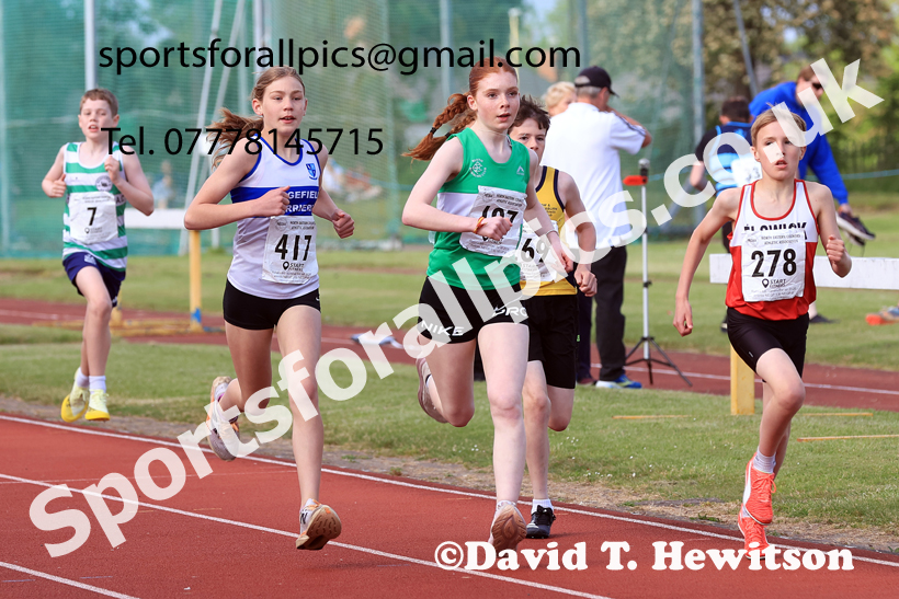 Jimmy Hedley 800 metres, 2026 NEGP 2, Monkton Stadium, Wednesday, May 27th. Photo: David T. Hewitson/Sports for All Pics